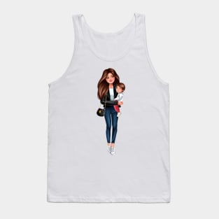 Mother with son Tank Top